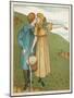 Jack and Jill are Head Over Heels in Love-Edward Hamilton Bell-Mounted Art Print