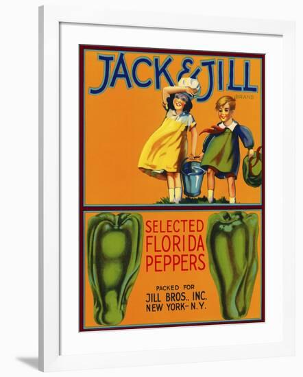 Jack and Jill Brand Peppers-null-Framed Giclee Print