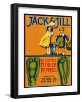 Jack and Jill Brand Peppers-null-Framed Giclee Print