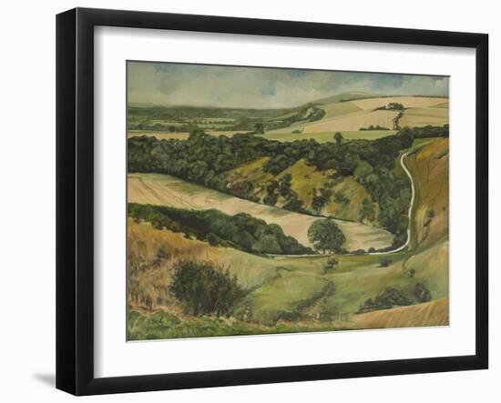 Jack and Jill from Wolstonbury, 1995-Margaret Hartnett-Framed Giclee Print