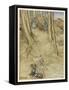 Jack and Jill, Rackham-Arthur Rackham-Framed Stretched Canvas