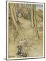 Jack and Jill, Rackham-Arthur Rackham-Mounted Art Print