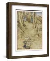 Jack and Jill, Rackham-Arthur Rackham-Framed Art Print