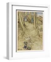 Jack and Jill, Rackham-Arthur Rackham-Framed Art Print