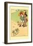 Jack and Jill Scaring the Elves-Rosa C. Petherick-Framed Art Print