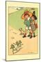 Jack and Jill Scaring the Elves-Rosa C. Petherick-Mounted Art Print