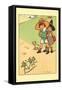 Jack and Jill Scaring the Elves-Rosa C. Petherick-Framed Stretched Canvas