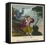 Jack and Jill Went Up the Hill to Fetch a Pail of Water-null-Framed Stretched Canvas