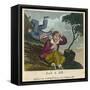 Jack and Jill Went Up the Hill to Fetch a Pail of Water-null-Framed Stretched Canvas