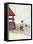 Jack and Jill-Blanche Fisher Wright-Framed Stretched Canvas