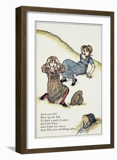 Jack and Jill-Kate Greenway-Framed Giclee Print