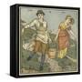 Jack and Jill-Walter Crane-Framed Stretched Canvas