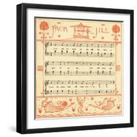 Jack and Jill-Walter Crane-Framed Giclee Print