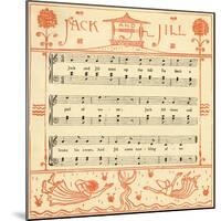 Jack and Jill-Walter Crane-Mounted Giclee Print