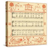 Jack and Jill-Walter Crane-Stretched Canvas