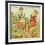 Jack and Jill-Walter Crane-Framed Giclee Print