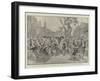 Jack and the Beanstalk at the Crystal Palace, the Dance of the Villagers of Cowslipdale-null-Framed Giclee Print