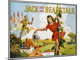 Jack and the Beanstalk Color Print-null-Mounted Giclee Print