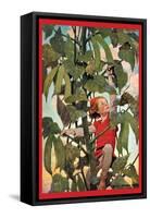 Jack and the Beanstalk-Jessie Willcox-Smith-Framed Stretched Canvas