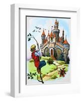 Jack and the Beanstalk-null-Framed Giclee Print