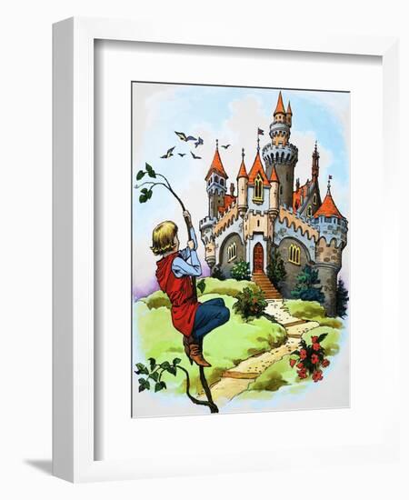 Jack and the Beanstalk-null-Framed Giclee Print