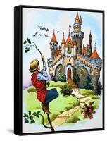 Jack and the Beanstalk-null-Framed Stretched Canvas