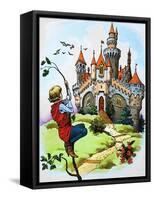 Jack and the Beanstalk-null-Framed Stretched Canvas