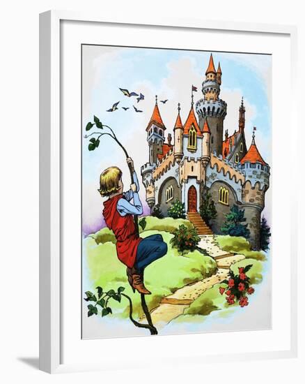 Jack and the Beanstalk-null-Framed Giclee Print