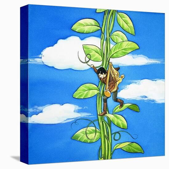 Jack and the Beanstalk-Nadir Quinto-Stretched Canvas