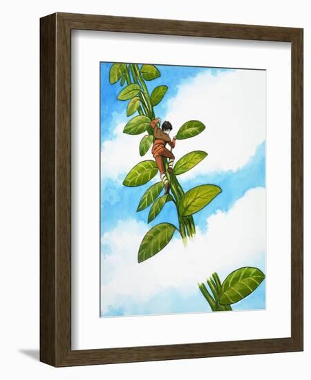 Jack and the Beanstalk-Nadir Quinto-Framed Giclee Print