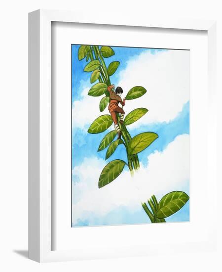 Jack and the Beanstalk-Nadir Quinto-Framed Giclee Print