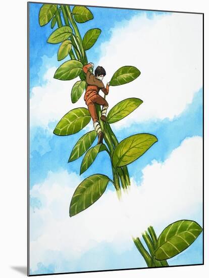 Jack and the Beanstalk-Nadir Quinto-Mounted Giclee Print