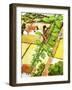 Jack and the Beanstalk-Nadir Quinto-Framed Giclee Print