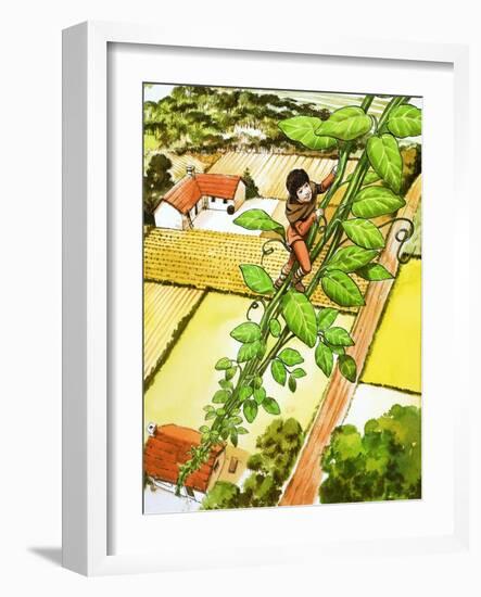 Jack and the Beanstalk-Nadir Quinto-Framed Giclee Print