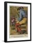 Jack and the Giant at Breakfast-null-Framed Giclee Print