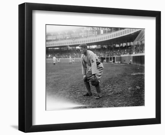 Jack Bliss, St. Louis Cardinals, Baseball Photo - St. Louis, MO-Lantern Press-Framed Art Print