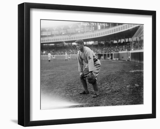 Jack Bliss, St. Louis Cardinals, Baseball Photo - St. Louis, MO-Lantern Press-Framed Art Print