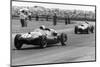 Jack Brabham leads in his Cooper T45, 1958 British Grand Prix-null-Mounted Photographic Print