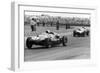 Jack Brabham leads in his Cooper T45, 1958 British Grand Prix-null-Framed Photographic Print