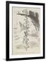 Jack Climbing the Bean Stalk-George Cruikshank-Framed Giclee Print