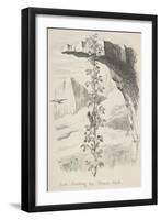 Jack Climbing the Bean Stalk-George Cruikshank-Framed Premium Giclee Print