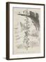 Jack Climbing the Bean Stalk-George Cruikshank-Framed Giclee Print