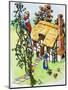 Jack Climbs the Beanstalk, Illustration from 'Jack and the Beanstalk', 1969-English School-Mounted Giclee Print