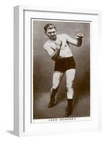 Jack Dempsey, American Boxer, 1938-null-Framed Giclee Print