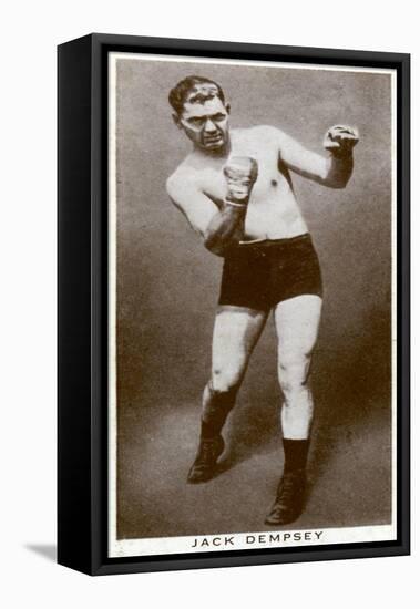 Jack Dempsey, American Boxer, 1938-null-Framed Stretched Canvas