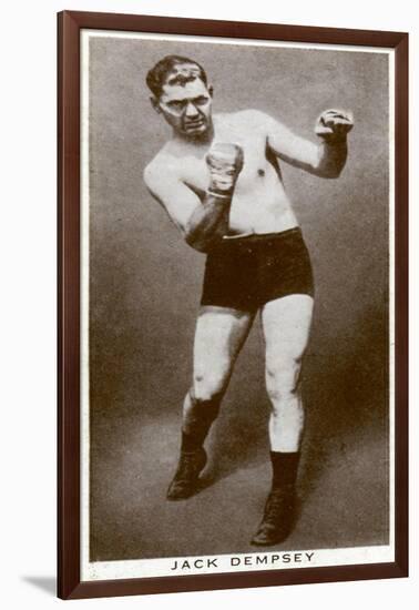 Jack Dempsey, American Boxer, 1938-null-Framed Giclee Print