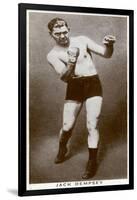 Jack Dempsey, American Boxer, 1938-null-Framed Giclee Print