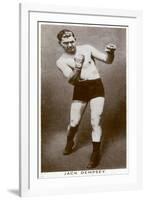 Jack Dempsey, American Boxer, 1938-null-Framed Giclee Print