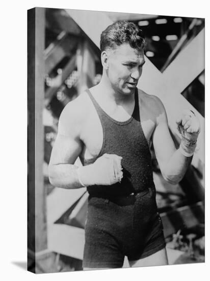 Jack Dempsey, the World Heavyweight Boxing Champion from 1919 to 1926-null-Stretched Canvas
