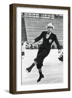 Jack Dunn, British Figure Skater, Winter Olympics, Garmisch-Partenkirchen, Germany, 1936-null-Framed Giclee Print